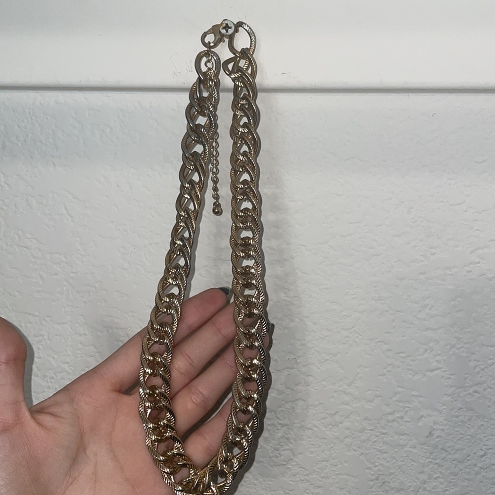🎉B2GO-F21 chunky gold chain